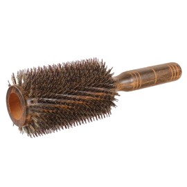 WOONEKY Roll Blow Drying Brush for Thick Hair Curly Hair Styling Tool with Boar Bristle for Daily Use to Achieve Healthier Smoother