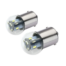 #81, #63, GM 142303 Miniature Bulb LED Replacement | 6.5-Volt | BA15S Base | Dimmable | Replaces Bulb Number: 81, 63, GM 142303