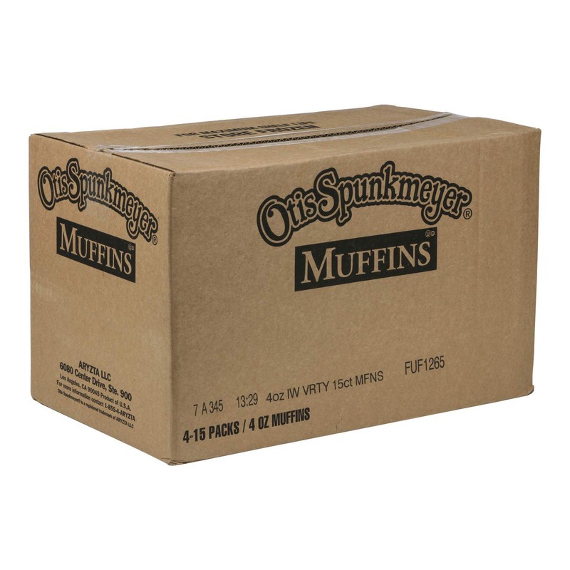 Otis Spunkmeyer Individually Wrapped Mixed Muffin, 4 Ounce -- 60