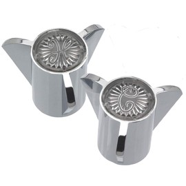 DANCO Durable Metal Constructed Handles for Sayco Faucets, Chrome, 1-3/8-Inches x 2-Inch, 1-Pair (88084)