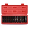 MIXPOWER 11 Pieces 1/2-Inch Drive Deep Impact Socket Set, 3/8-Inch