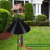 DreiPanda 19 Inch Wider Squirrel Baffle for Bird Feeder Pole,