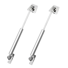 ONEBOOM 2 PCS Gas Struts, 100N Lift Up Kitchen Cupboard Hinges, Pneumatic Cupboard Door Hinges, Hinge Spring, Soft Close Hinges for Kitchen Cabinet Furniture, Heavy Duty Lid, Door Toy Box