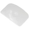 Chef Craft Classic Plastic Dough Scraper, 6 Inch, White