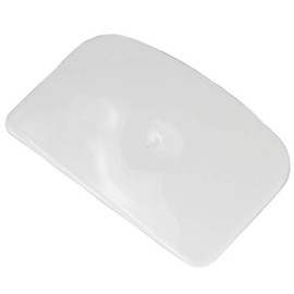 Chef Craft Classic Plastic Dough Scraper, 6 Inch, White