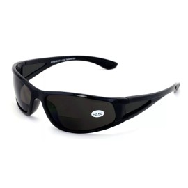 V.W.E. Bi-focal Sun Reader - Nearly Invisible Line Reading Sunglasses Outdoor reader - 2.00