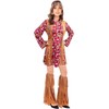 A.Y.Lotus Hippie Costume Women's Fancy Dress Costumes 60 70s Hippie