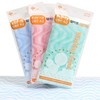 [Domaepoyu] Sofren Wave Bath Scrubber Shower Scrubber 3ea