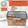 Bread Box Bread Boxes with Lid for Kitchen Counter, Airtight