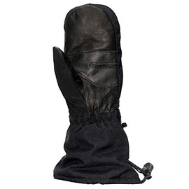 Volt Resistance - Rechargeable Battery Powered Heated Waterproof Mittens with Temperature Control - Comes Complete with 2 Rechargeable Batteries and a Dual Wall Charger for Non-Stop Heat -(Grey,Large)