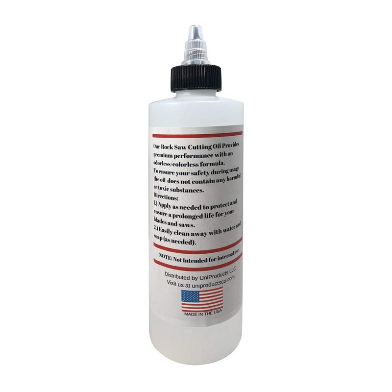 Rock Saw Cutting Oil - 8 oz - Odorless &