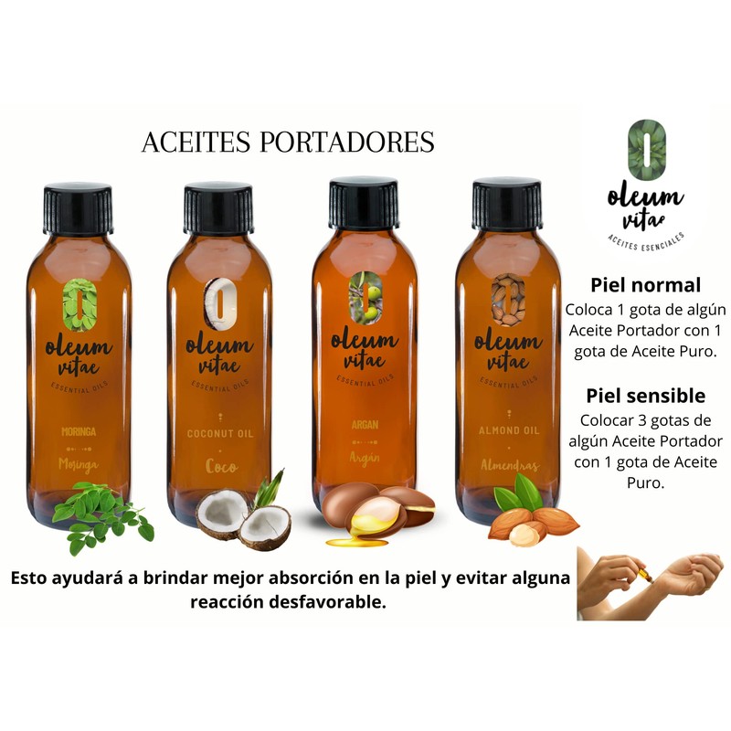OLEUM VITAE Aceite Esencial de Limón. Citrus Limonum. 100% Puro