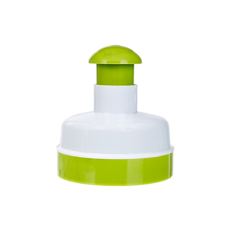 IBILI" Clasica Hamburger Maker Set Round, White/Green, 11 x 11