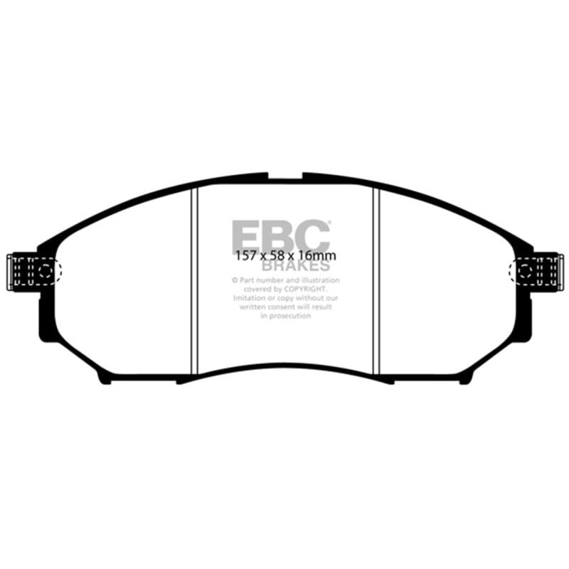 EBC Brakes DP21671 Greenstuff 2K Pads