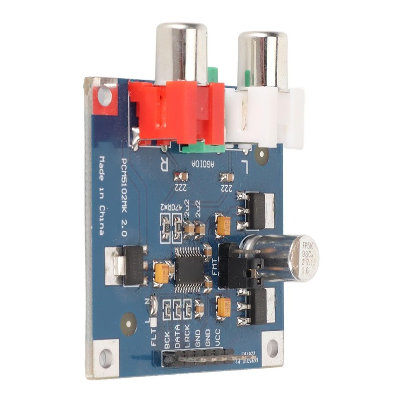 DAC Power Amplifier Decoder Board PCM5102/PCM5102A DAC Decoder, I2S Input