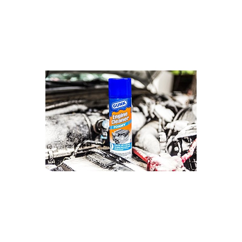 GUNK Engine Cleaner – 50 State Compliant Foamy Spray with