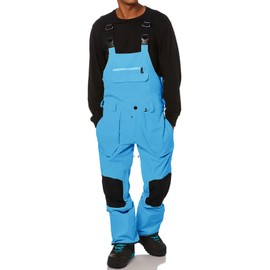 Newffr Men’s Snow Bib Water-Resistant Insulated Waterproof Snow Pants Ski Snowboard Overalls