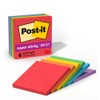 Post-it Super Sticky Notes, 4 in x 4 in, Marrakesh