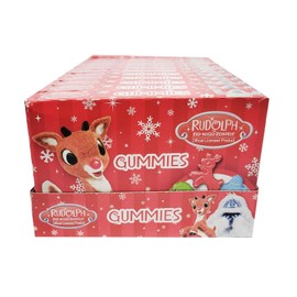 Needzo Rudolph The Red Nosed Reindeer Variety Flavor Gummies (12 Count)