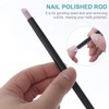Lurrose 2 pieces cuticle file stone nail buffer and polisher