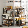 Kitchen Countertop Organizer,3 Tier Large Spice Rack Organizer with Adjustable
