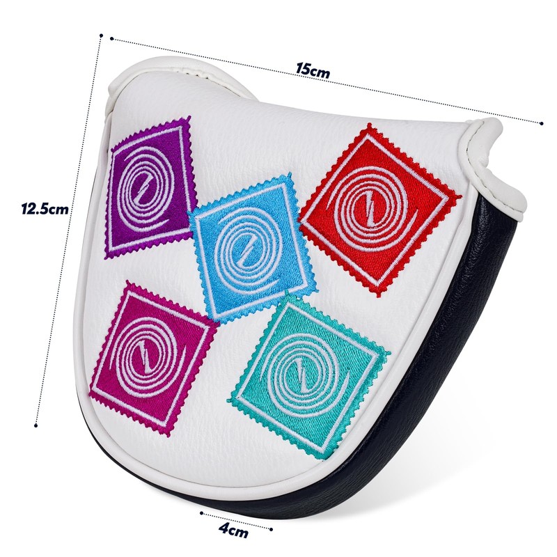 Mytag Putter Cover Golf Head Cover Mallet Putter Cover Odyssey