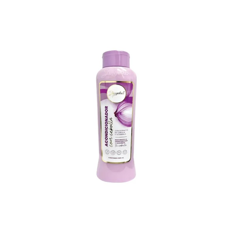 Kit De Cebolla Anyeluz Shampoo Acondicio Terapia Capilar