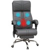 Vinsetto Executive Massage Office Chair with 4 Vibration, Computer Desk