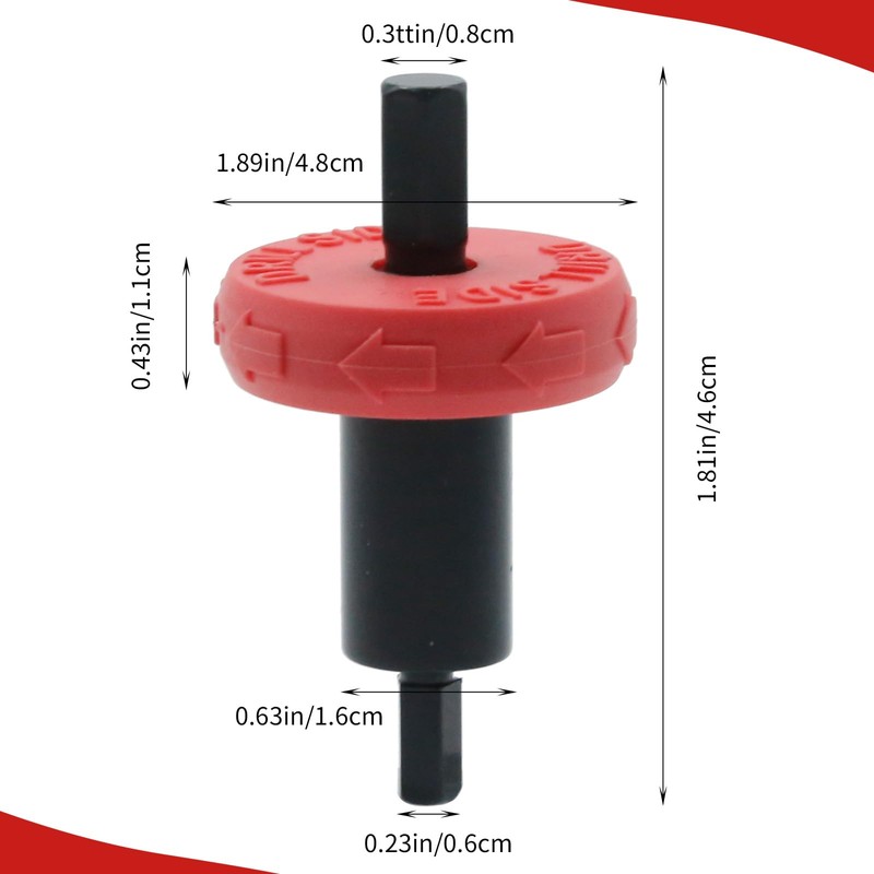 Vkinman Jump Start Electric Engine Starter Drill Bit Adapter, Replacement