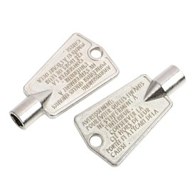 216702900 Freezer Door Keys, Heavy-Duty Metal Replacement Key for Frigidaire, Kenmore, Crosley & More, Secure Fit for Standard Freezer Locks, Compatible with AP4301346 PS1991481 297147700, Pack of 2
