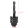 Walfront 0.8-8mm Chuck Adapter with Hex Shank, Electric Keyless Drill