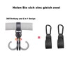 ViWaVee Pram Hooks, Velcro Hook Pram for Changing Bag, Handbags,