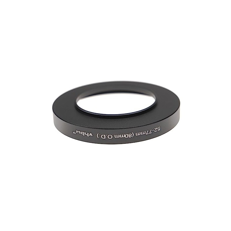 vhbw Step Up Ring Adapter from 52mm to 77mm Compatible