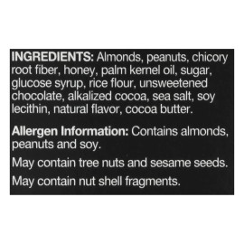 UD_Kind Mini Dark Chocolate Nut Sea Salt Bars Case of 8-10/.7 Oz Grain Snacks