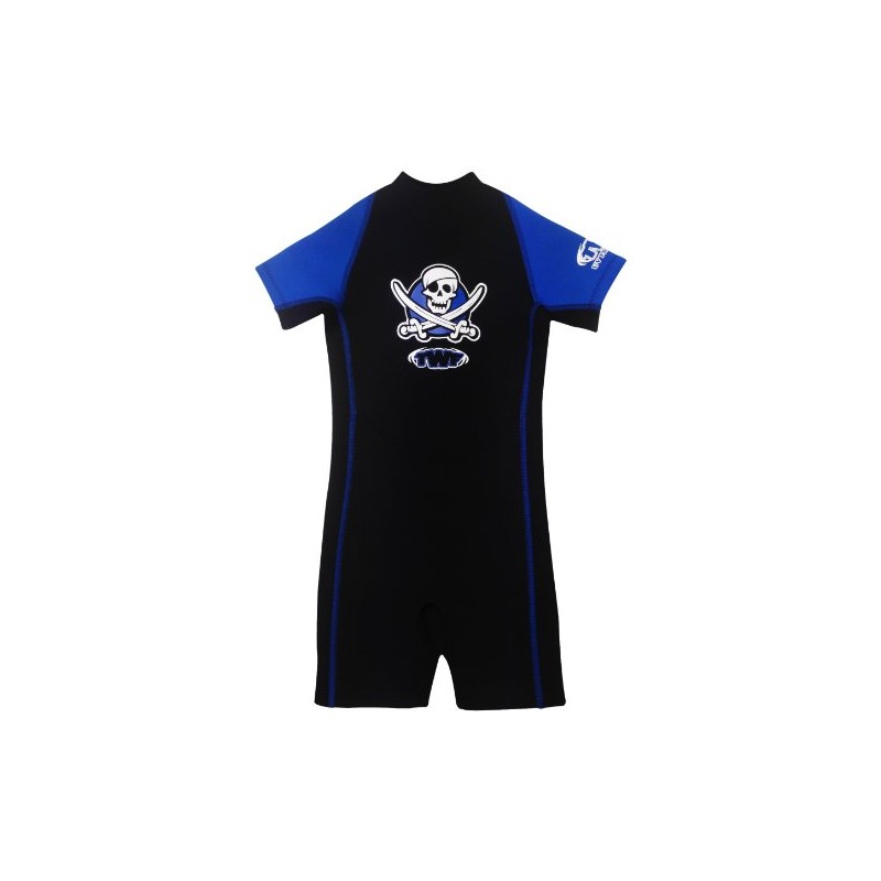 TWF Children's Pirate Wetsuit, Blue, 2-3 Year Manufacturer size K0