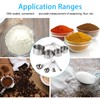 8Pcs/Set Stainless Steel Measuring Cup Spoon with Scales Kitchen Cooking