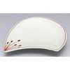 Arita Ware 97732 Koraku Kiln Plum Petal Small Plate, White
