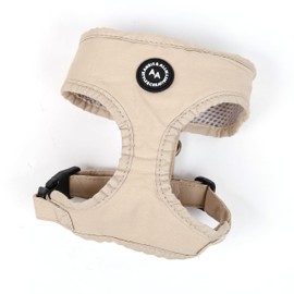 Angie and Allie Organic Cotton Dog Harness,No Pull Pet Harness with Leash D-Ring,Adjustable Soft Padded Dog Vest,Comfortable,Sustainable,Breathable and Stylish for Your Canine Companion