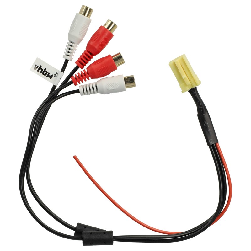 vhbw Car Radio ISO Adaptor Compatible with VW New Beetle,