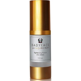 Babyface Instant Tightening Serum - Extra Strength 8% DMAE for Maximim Tightening and Pore Refining. Lifts, Smoothes, Resurfaces Dull Skin