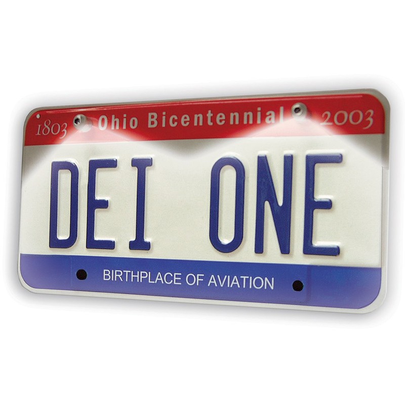 DEI 030302 Lite'N Boltz Satin LED License Plate Lighting Kit,