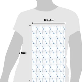 Saniderm Tattoo Aftercare Bandage | Transparent Antibacterial Adhesive Wrap | 10.2 inch x 2 yard (25.91 cm x 1.83 m) Roll | Protect and Heal Your Tattoo