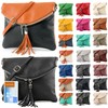 modamoda de T139 Italian Shoulder Bag, Small, Nappa Leather -