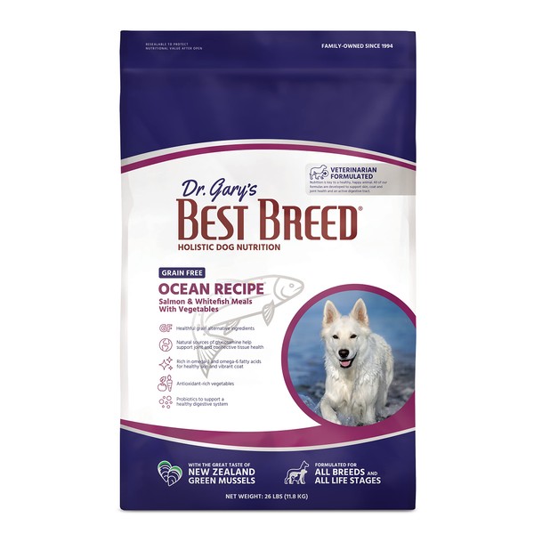 Best Breed Dr. Gary's Grain Free Ocean Recipe Slow-Cooked in