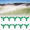 10PCS 3 Way Coupling Water Hose Fitting Y Connector premium