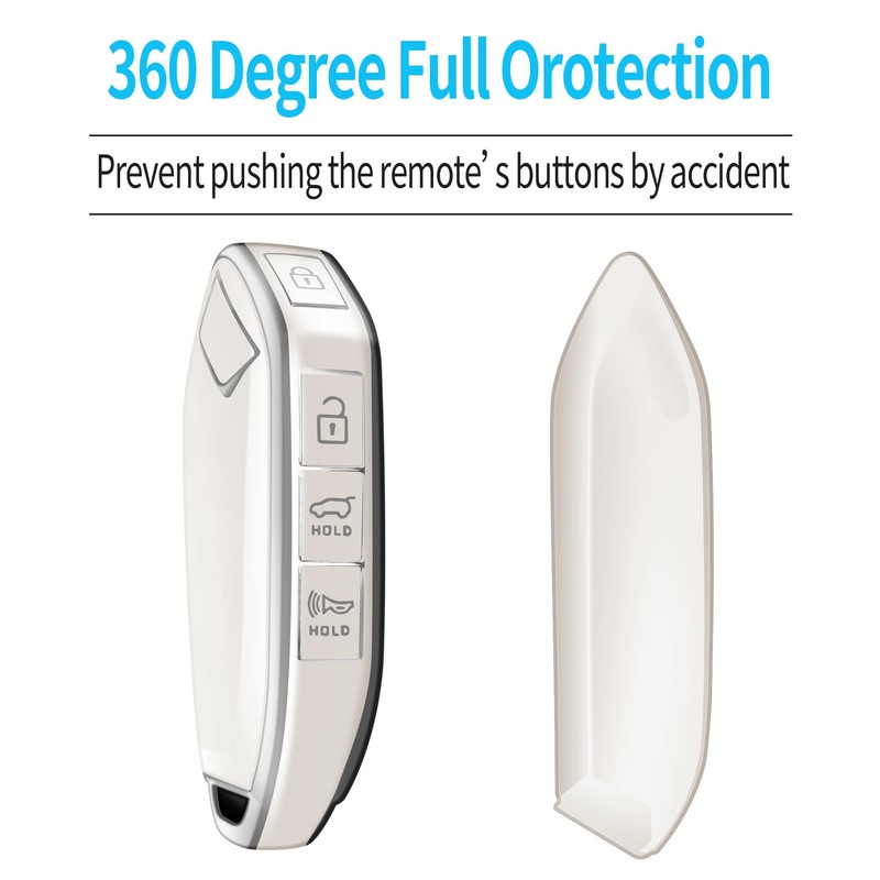 Tukellen for Kia Key Fob Cover,Special Soft TPU Key Case