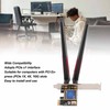 7260AC WiFi Card 2.4GHz 5GHz Bluetooth 4.0 1200Mbps PCIe X1