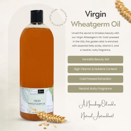 freshskin beauty ltd Freshskin Beauty LTD | Virgin Wheatgerm Oil 100ml - 100% Pure & Natural Cold Pressed Vegetable & Carrier Oil
