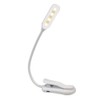 QEBIDUM Clip On Book Reading Light for Bed, Clamp On