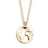 XENOX® World Globe Necklace – Women's Necklace Made of High-Quality